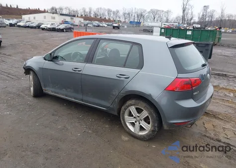 2017 Volkswagen Golf Tsi S 4-Door/Tsi Se 4-Door/Tsi Sel 4-Door/Tsi Wolfsburg Edition 4-Door z USA, uszkodzony, nr VIN 3VW217AU0HM011554